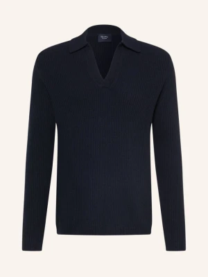 Olymp Signature Sweter blau GRANATOWY