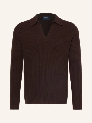 Olymp Signature Sweter braun CIEMNOBRĄZOWY