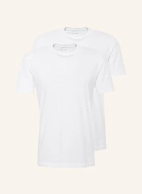 Olymp T-Shirt, 2 Szt. weiss