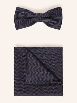 Olymp Zestaw: Mucha Z Poszetką blau