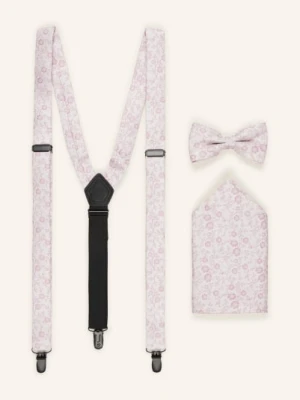 Olymp Zestaw: Szelki, Mucha I Poszetka beige