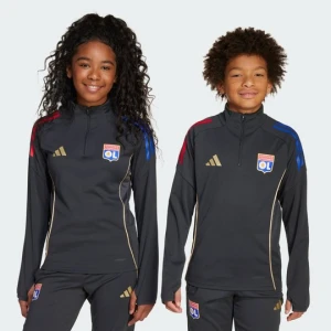 Olympique Lyonnais Tiro 25 Competition Training Top Kids Adidas szary
