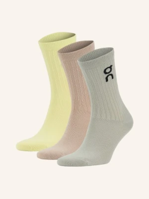 On 3-Pak Skarpet Sportowych High gelb