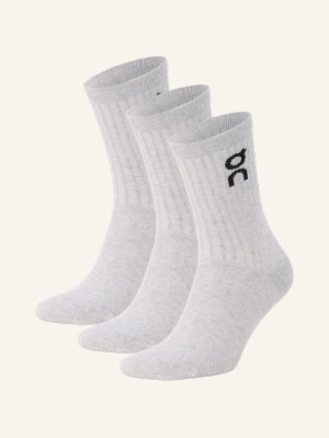 On 3 Pary Skarpet High grau