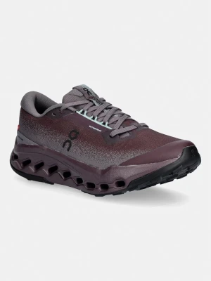 On buty do biegania damskie Cloudsurfer Trail 2 WP bordowy