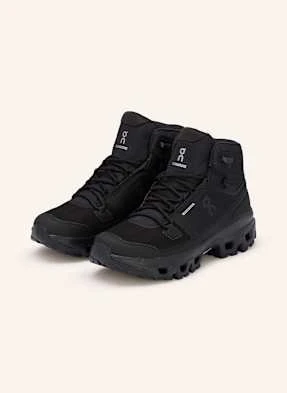 On Buty Turystyczne Cloudrock Mid Wp schwarz