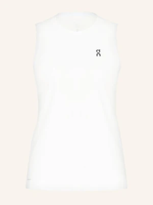 On Koszulka Bez Rękawów Court weiss