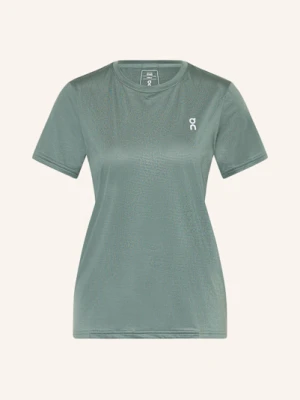 On Koszulka Do Biegania Core-T gruen