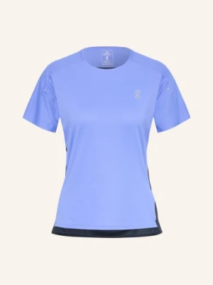 On Koszulka Do Biegania Performance-T blau