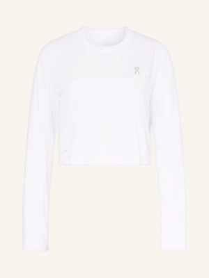 On Koszulka Z Długim Rękawem Train-T Crop Graphic weiss