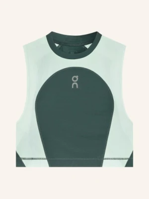 On Krótki Top Train Volt gruen