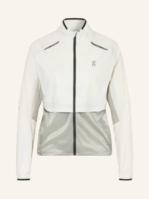 On Kurtka Do Biegania Weather grau