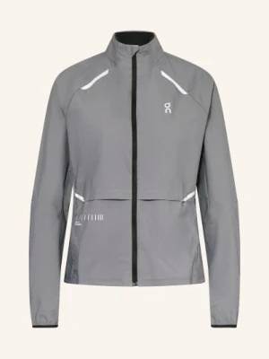 On Kurtka Do Biegania Weather Lumos grau