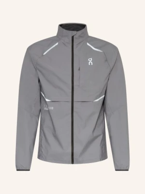 On Kurtka Do Biegania Weather Lumos grau