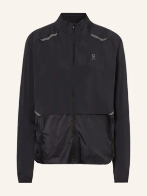 On Kurtka Do Biegania Weather schwarz