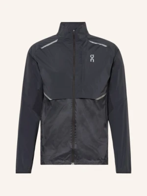 On Kurtka Do Biegania Weather schwarz