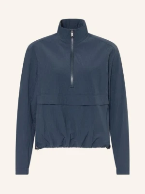 On Kurtka Tenisowa Courtside 1/2 Zip Eaze blau