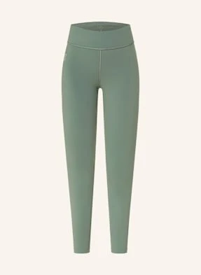 On Legginsy Do Biegania Core gruen