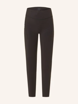 On Legginsy Do Biegania Performance schwarz CZARNY