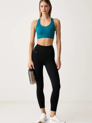 On legginsy sportowe damskie czarny