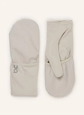 On Rękawiczki Sportowe Core Glove Umożliwiające Obsługę Ekranów Dotykowych weiss