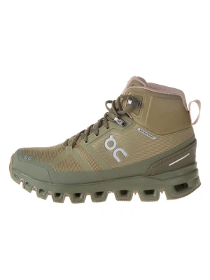 ON RUNNING Botki turystyczne "Cloudrock Waterproof 1" w kolorze khaki rozmiar: 38, 5 On-running