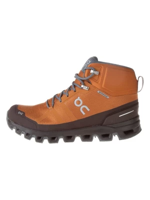 ON RUNNING Botki turystyczne "Cloudrock Waterproof 1" w kolorze pomarańczowym rozmiar: 44,5