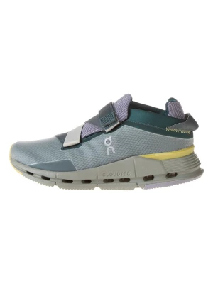 ON RUNNING Buty "Cloudnova Wrap" w kolorze szaro-turkusowym do biegania rozmiar: 36,5