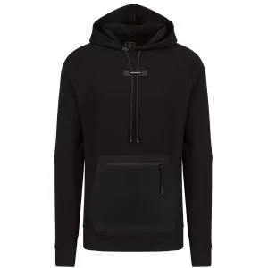 On Running Hoodie 1ME11450553, Męskie, Czarne, bluzy, poliester, rozmiar: L