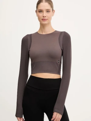 ON running longsleeve do jogi Studio kolor brązowy 1WF10263573