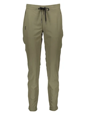 ON RUNNING Spodnie sportowe w kolorze khaki rozmiar: S On-running