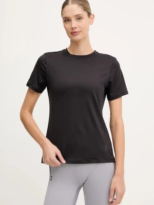 ON running t-shirt do jogi Studio T damski kolor czarny 1WF12460553