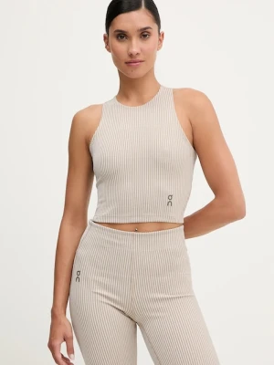ON running top do jogi All-Day kolor beżowy 1WF30423961