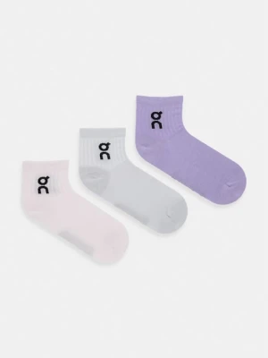On skarpetki 3-pack różowy