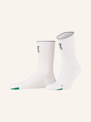 On Skarpety Do Biegania Elite Run weiss