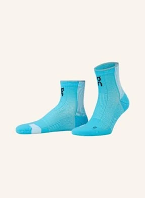 On Skarpety Do Biegania Performance Run blau