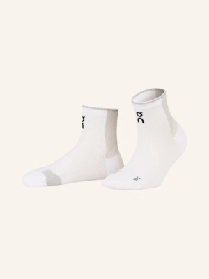 On Skarpety Do Biegania Performance Run weiss