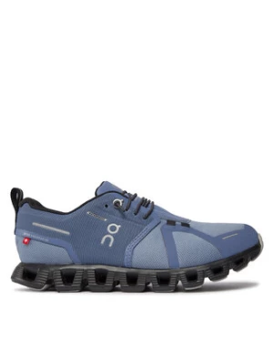 On Sneakersy Cloud 5 Waterproof 5998142 Niebieski