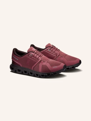 On Sneakersy Cloud 6 rot CIEMNOCZERWONY