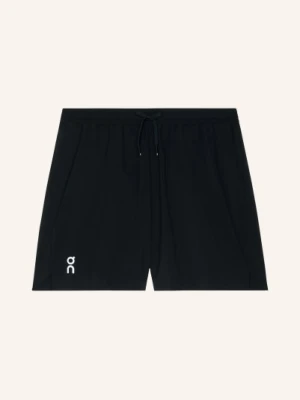 On Spodenki Tenisowe 5" Court schwarz