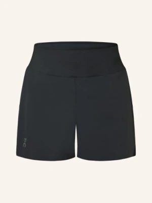 On Szorty Do Biegania 2 W 1 5" Running schwarz