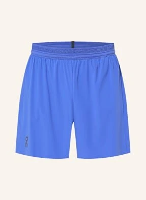 On Szorty Do Biegania 2 W 1 Performance blau