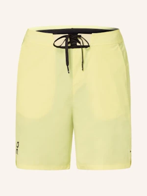 On Szorty Do Biegania 2 W 1 Performance Hybrid gelb