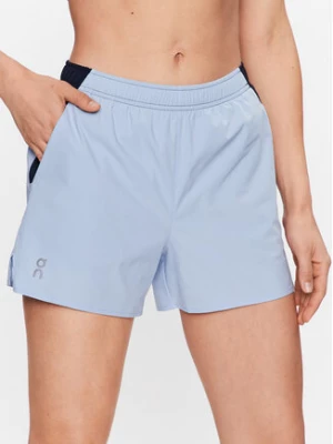 On Szorty sportowe Essential Shorts W 1WD10180897 Niebieski Regular Fit