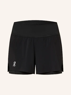 On Szorty Tenisowe 2 W 1 Court schwarz