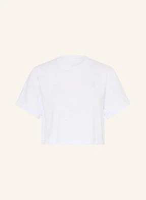 On T-Shirt Train-T Crop weiss