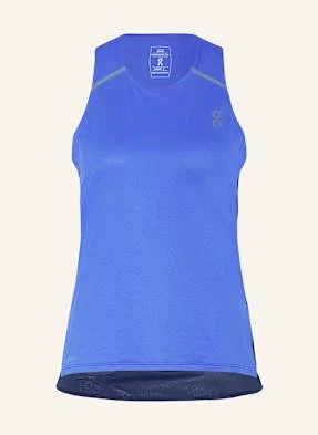 On Top Do Biegania Performance Tank blau