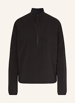 On Warstwa Środkowa Trek Quarterzip schwarz
