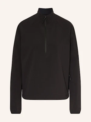 On Warstwa Środkowa Trek Quarterzip schwarz