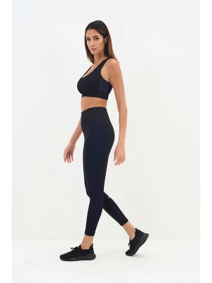Onamaste Legginsy sportowe "Malte" w kolorze czarnym rozmiar: L/XL